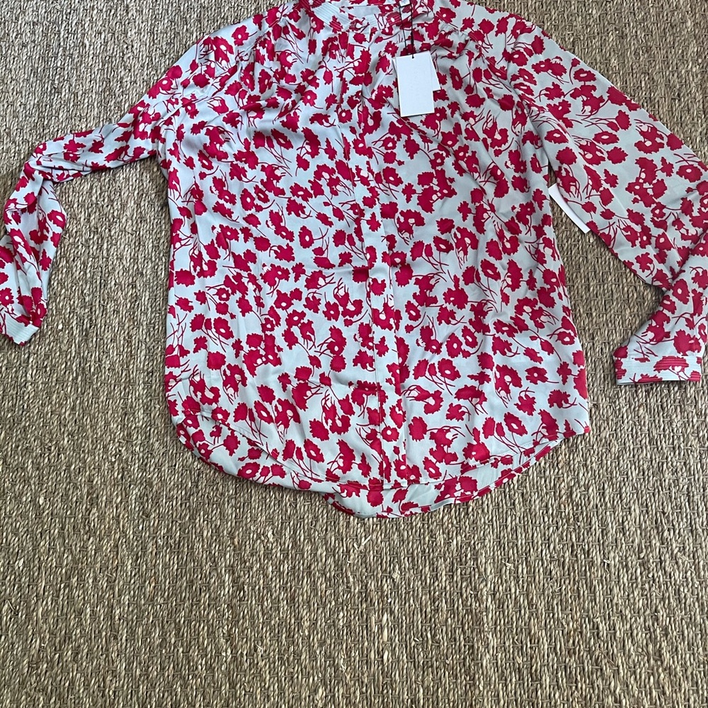 Equipment silk shirt new
